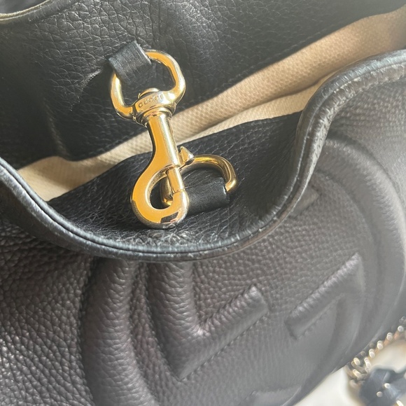 Gucci Soho Black leather bag - Picture 7 of 13